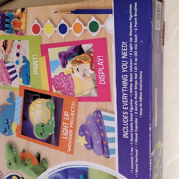 Made By Me 7-in-1 Creative Studio - 22 PCs Art Set - Paint 3D Figurines - Picture 4 of 4